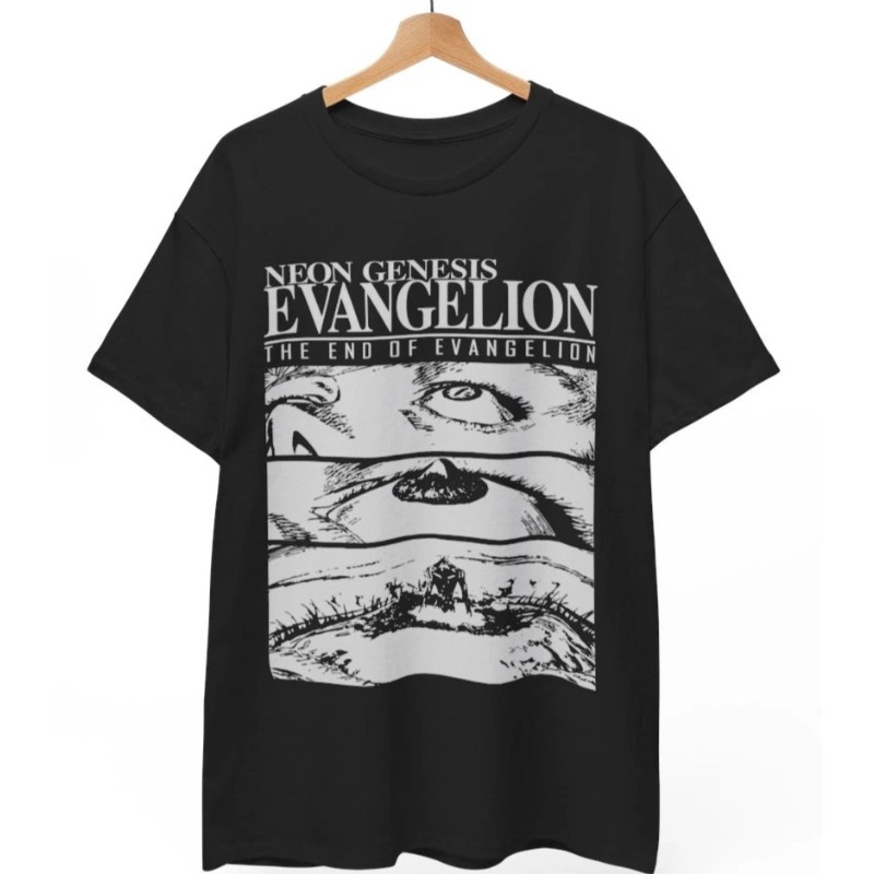 Anime Cosplay Couple - The End of Evangelion Shirt Neon