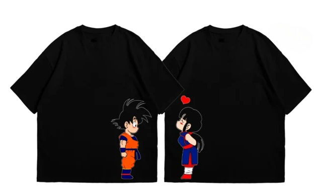 Anime Cosplay Couple - Goku or Milk Chi Chi Couple