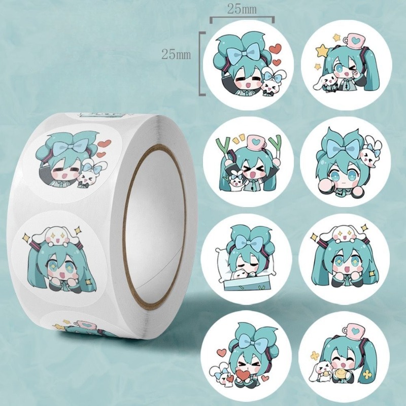 Anime Cosplay Miku - Ins Aesthetic Cute Hatsune Miku Stickers,