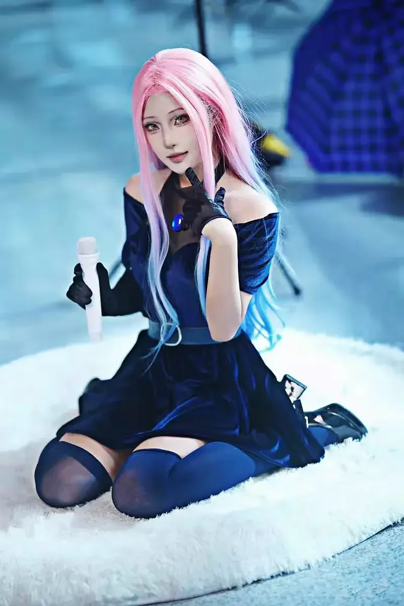Anime Cosplay Blue Hair - 2026 Mizi Cosplay Costume Anime Alien