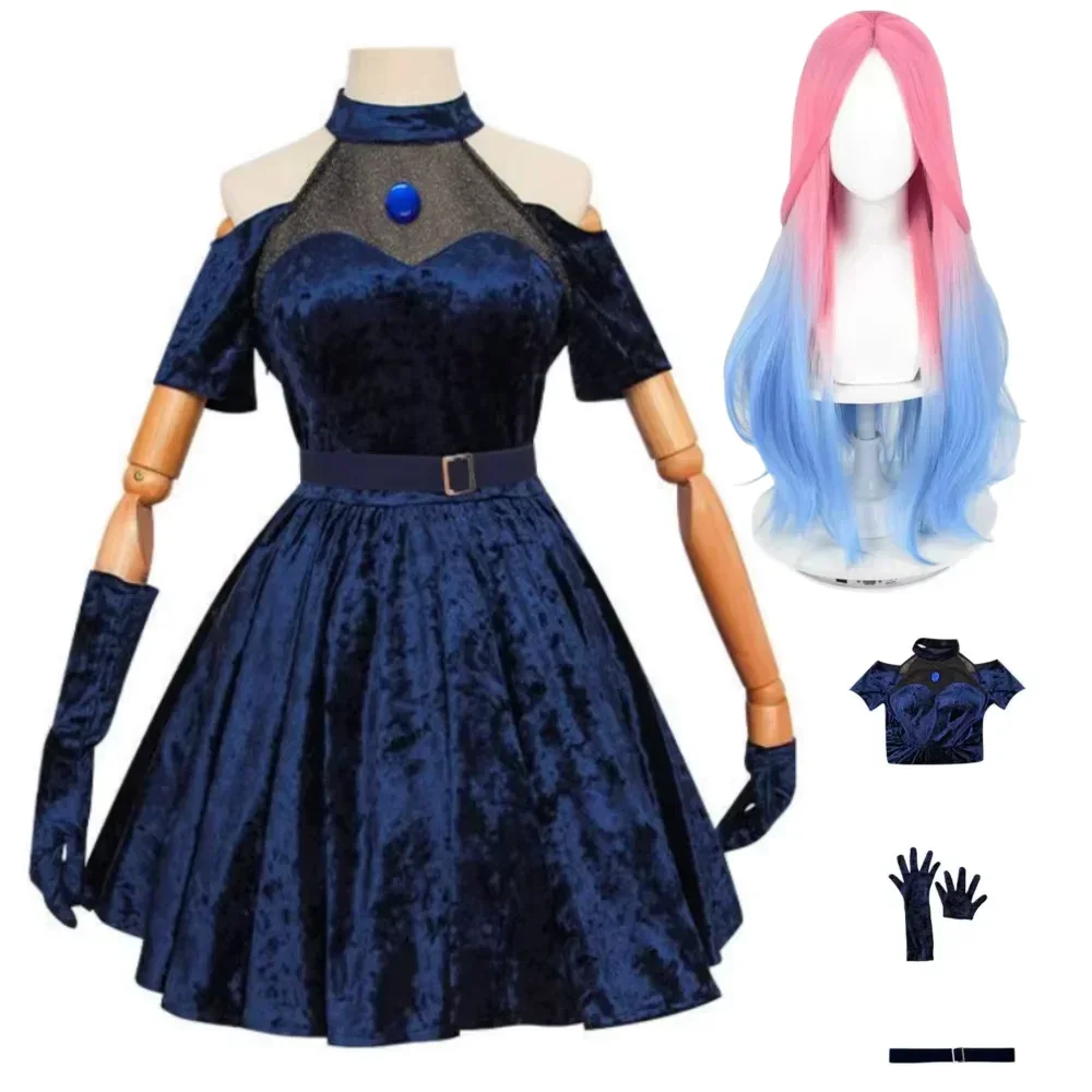 Mizi Cosplay Costume Anime Ali - Anime Cosplay Blue Hair review and price