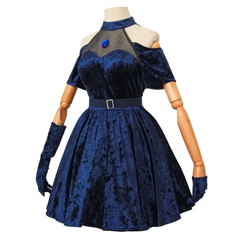 Mizi Cosplay Costume Anime Ali - Anime Cosplay Blue Hair review and price