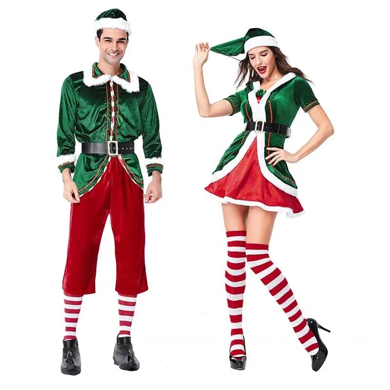 Santa Claus Cosplay Costume Ch - Anime Cosplay Couple review and price
