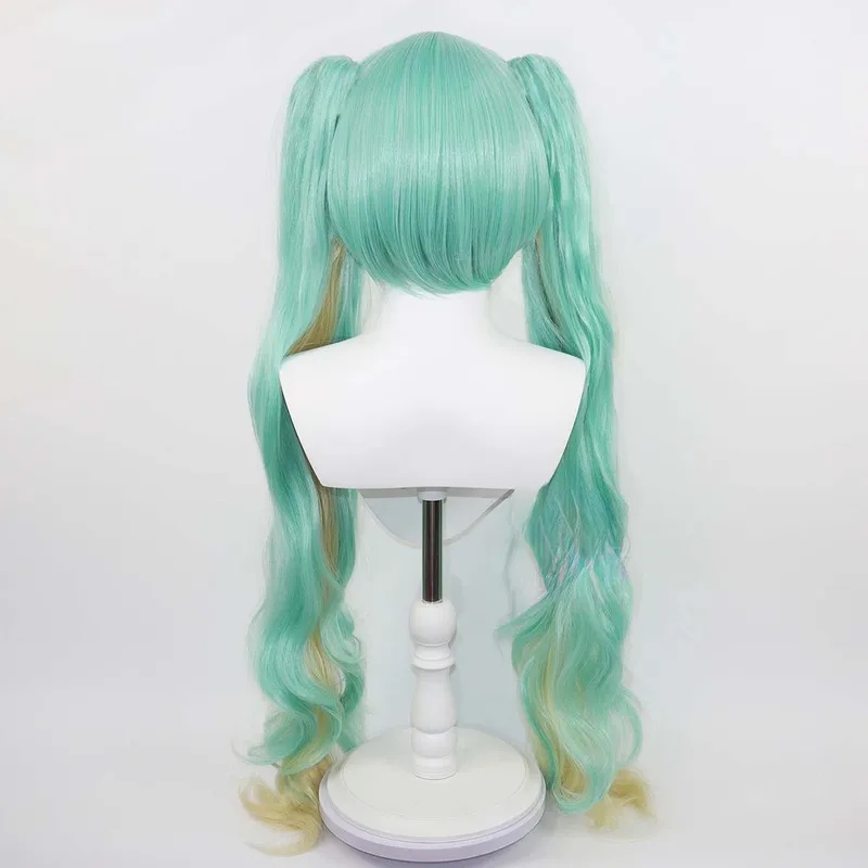 Le Cool Anime Miku Strawberry  - Anime Cosplay Blue Hair review and price