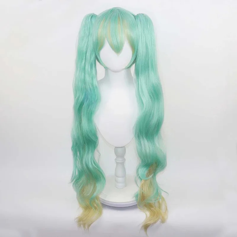 Le Cool Anime Miku Strawberry  - Anime Cosplay Blue Hair review and price