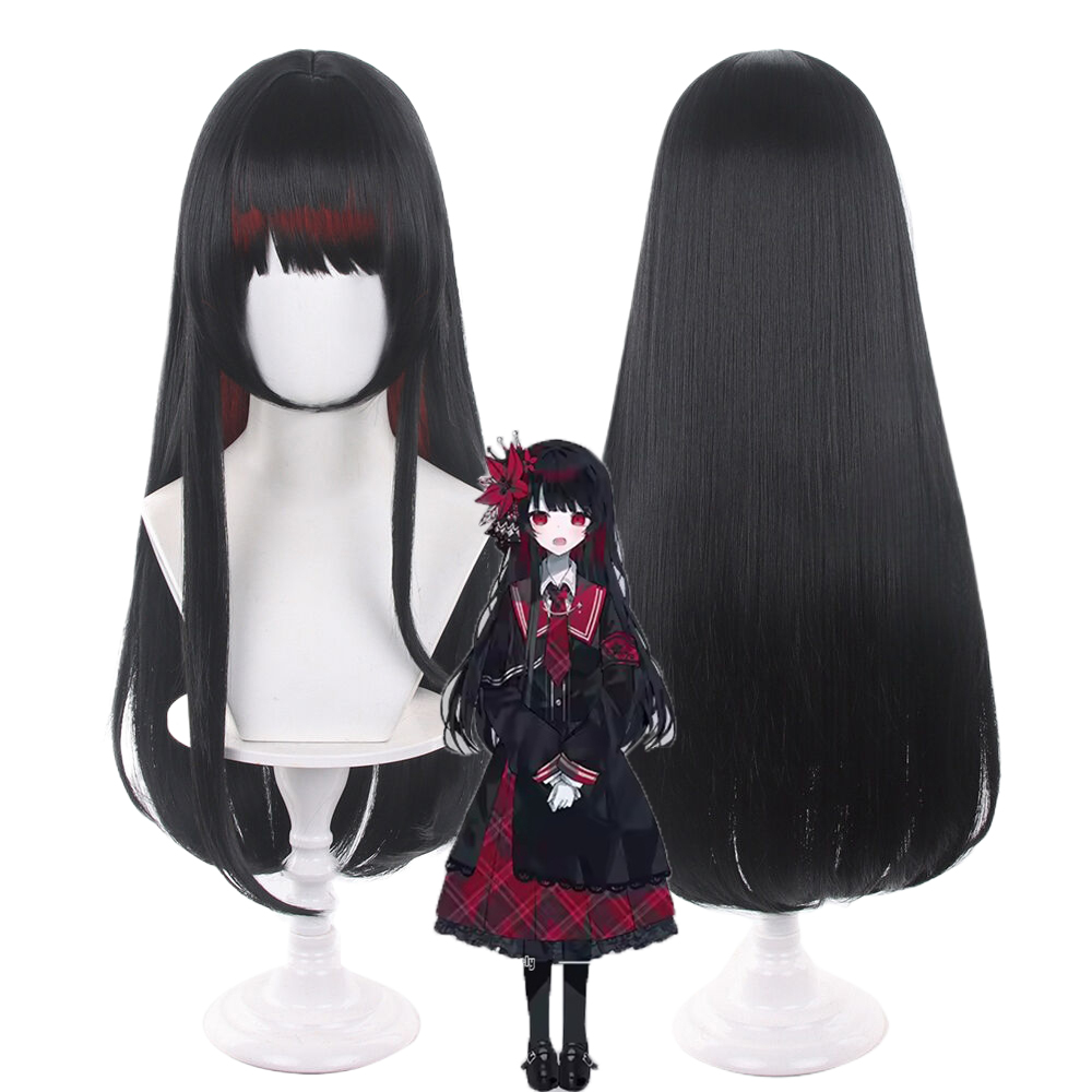Anime Nikaido Hiro Cosplay Wig - Anime Cosplay Girl With Black Hair review and price