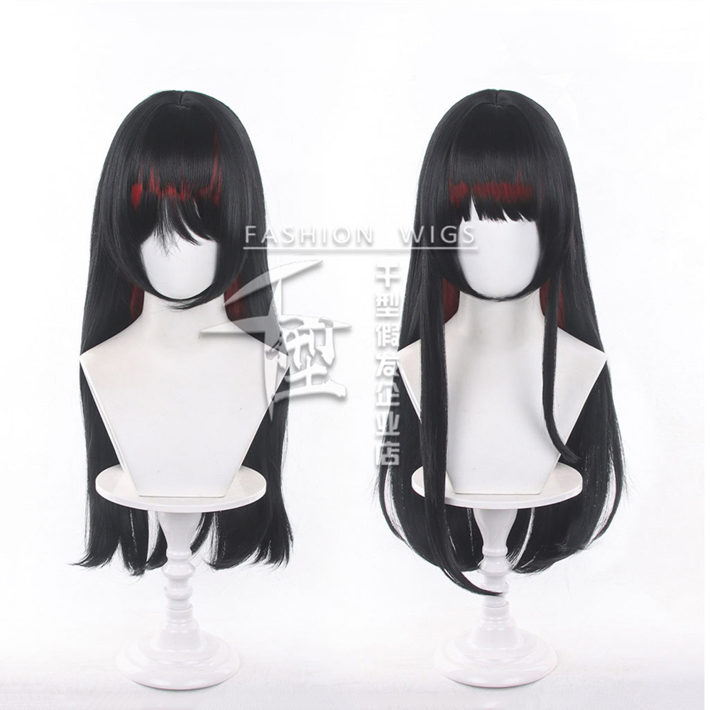 Anime Nikaido Hiro Cosplay Wig - Anime Cosplay Girl With Black Hair review and price
