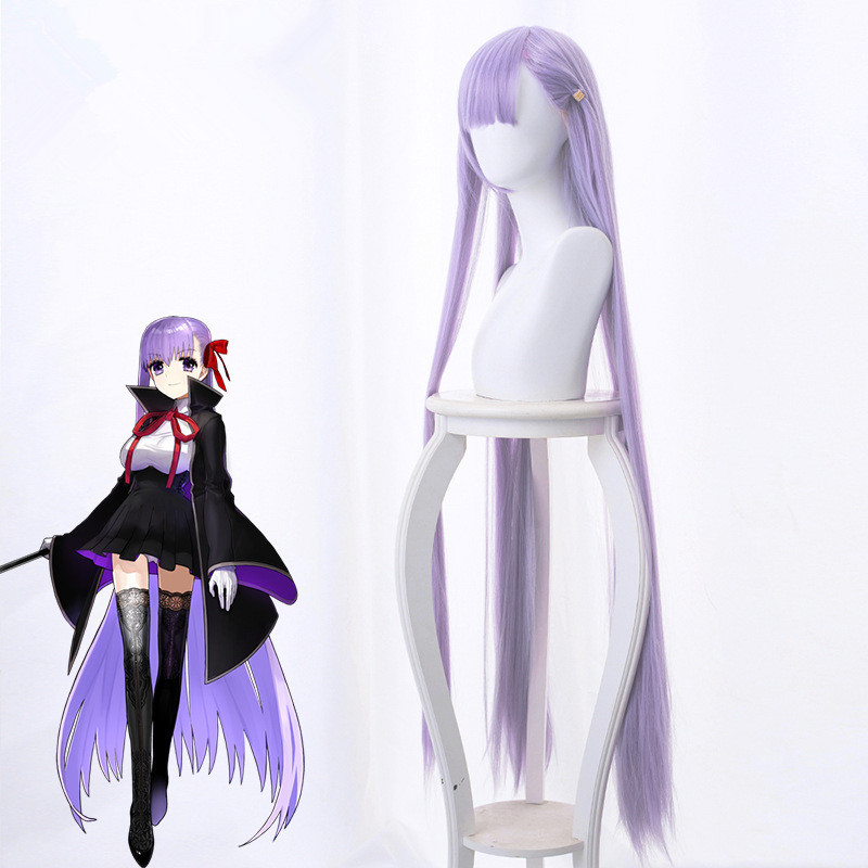 Fate EXTRA CCC Cosplay Wig BB  - Anime Cosplay Girl With Black Hair review and price