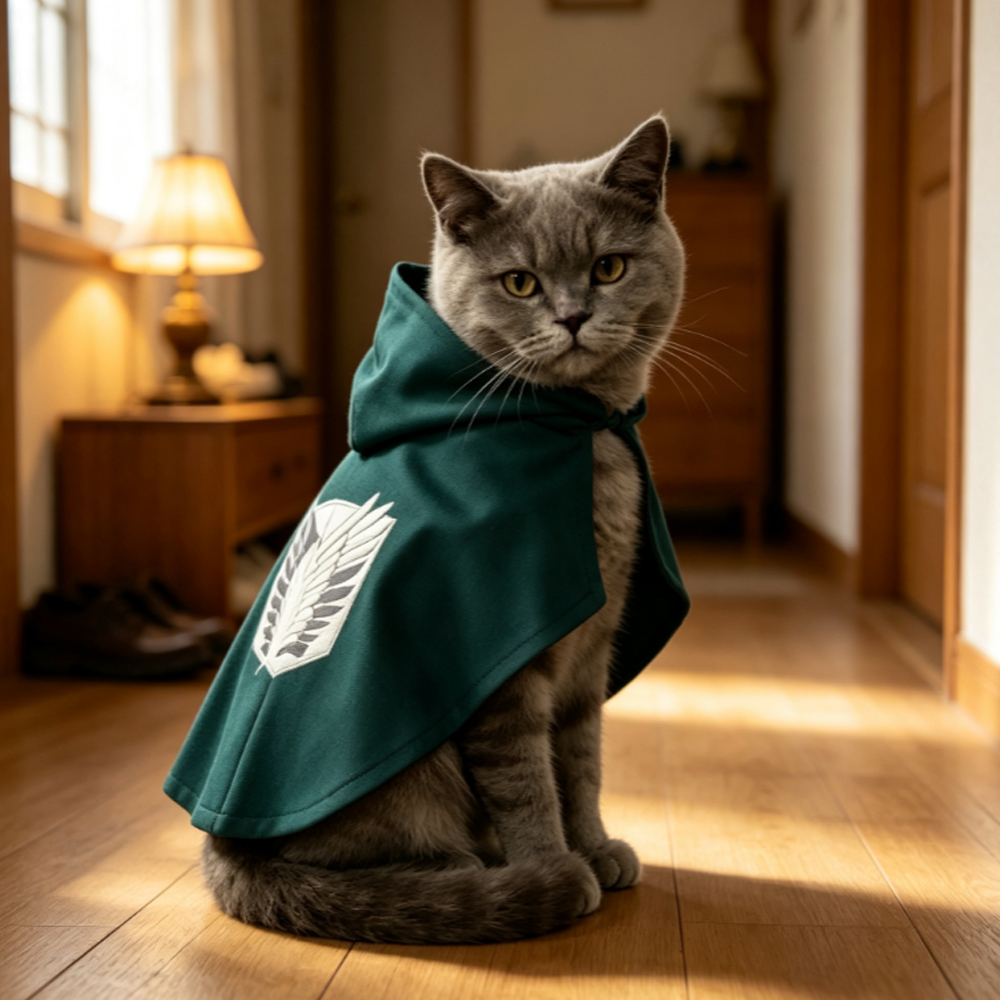 Double wings Dog Cat Cloak Ani - Attack Titan Cloak review and price