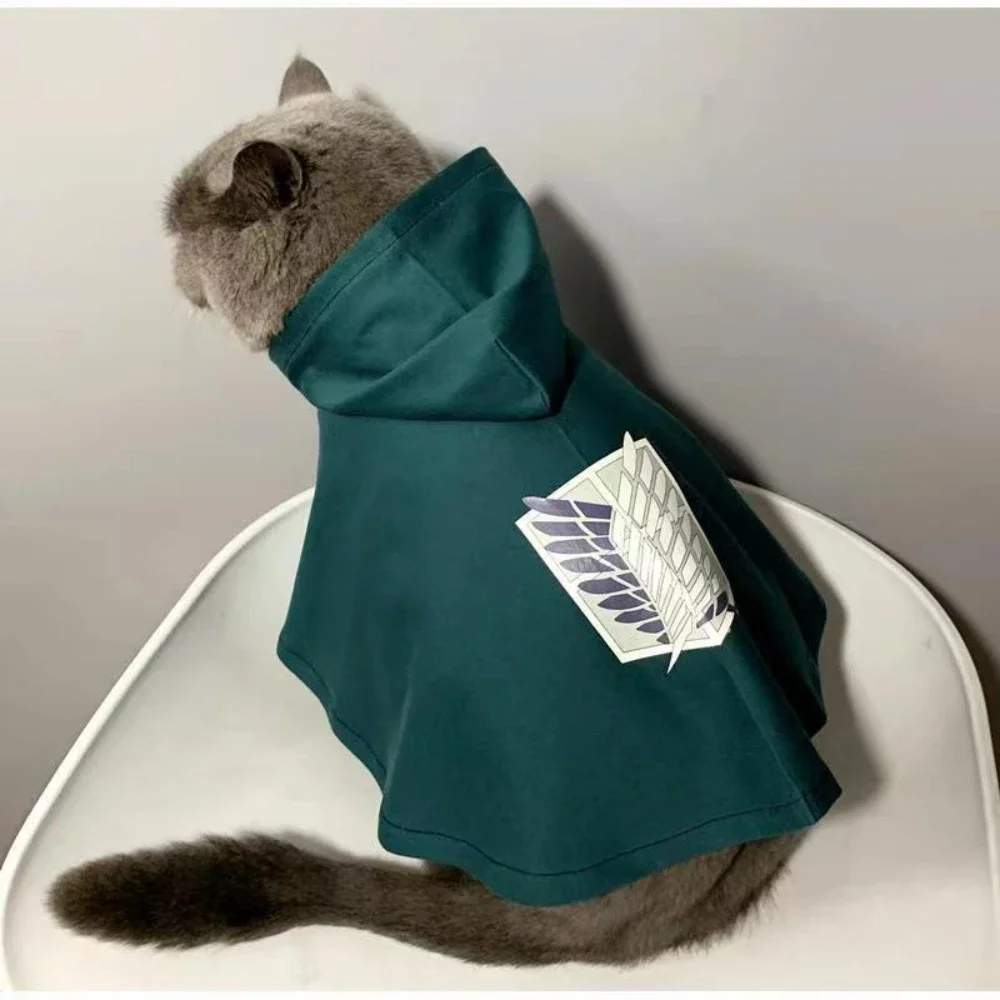 Double wings Dog Cat Cloak Ani - Attack Titan Cloak review and price