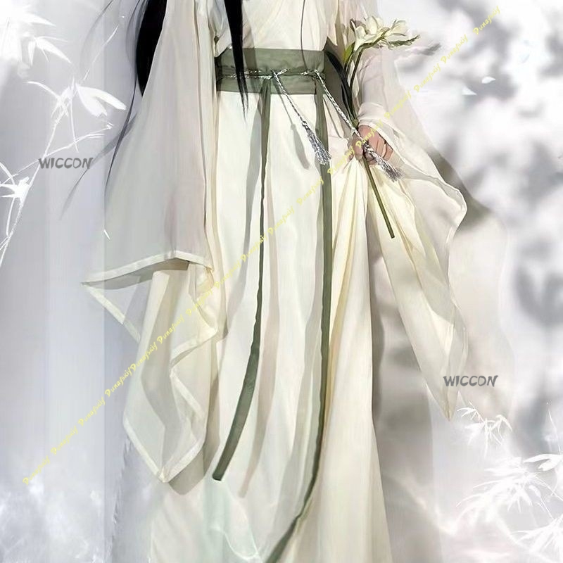 Chinese Hanfu Large-sleeved Cr - Anime Cosplay Girl With Black Hair review and price