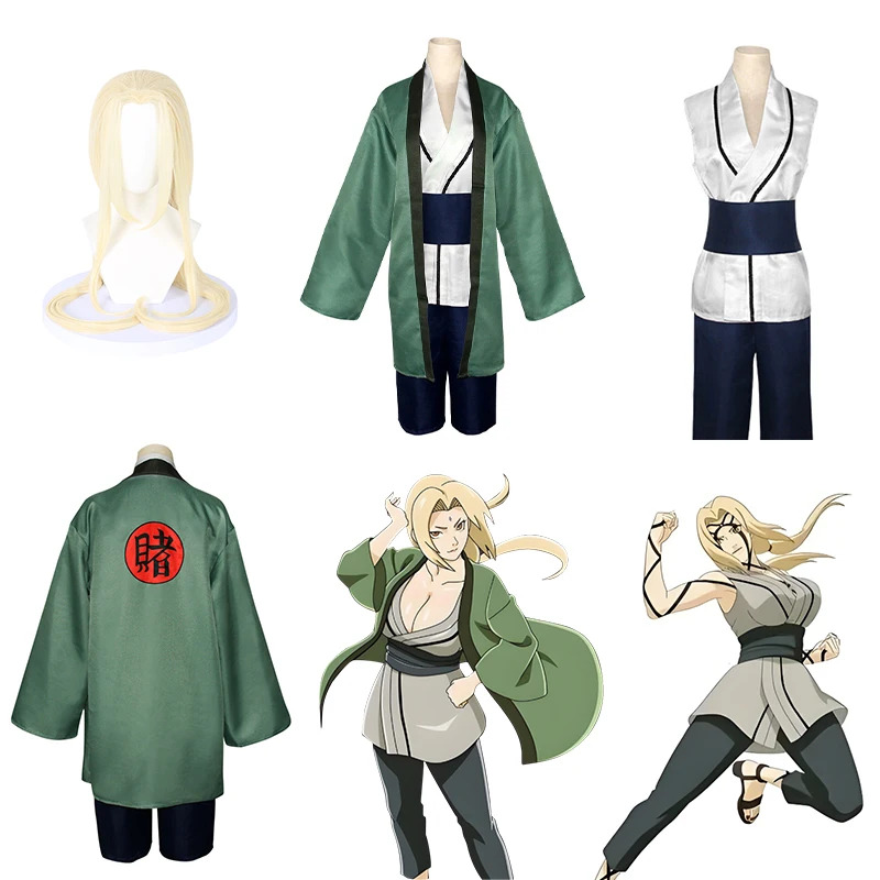 Tsunade Cosplay Costume Anime  - Cosplay Anime Tsunade review and price