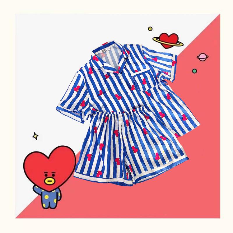 Anime Cartoon Bts Women's Paja - Anime Cosplay Couple review and price
