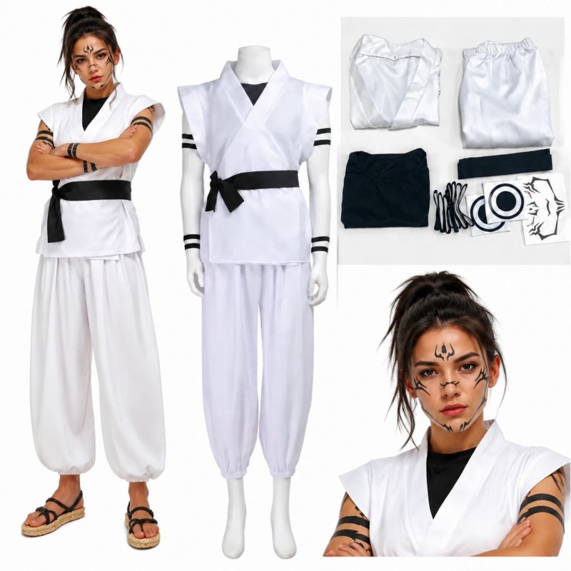 Ryomen Sukuna Cosplay Costume  - Anime Cosplay Jujutsu review and price
