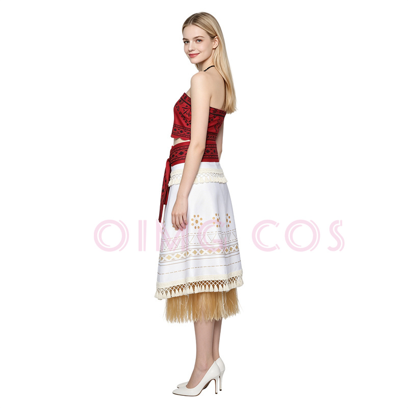 Moanaa Maui‌i Cosplay Costume  - Anime Cosplay Girl Costume review and price