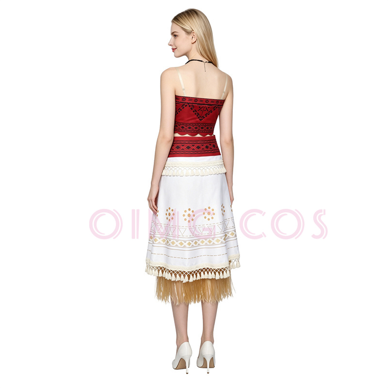 Moanaa Maui‌i Cosplay Costume  - Anime Cosplay Girl Costume review and price