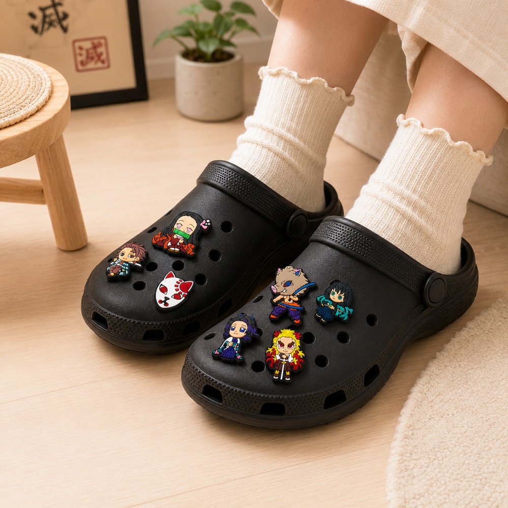 Anime Clog Button Pins Demon S - Cosplay Anime Tsunade review and price