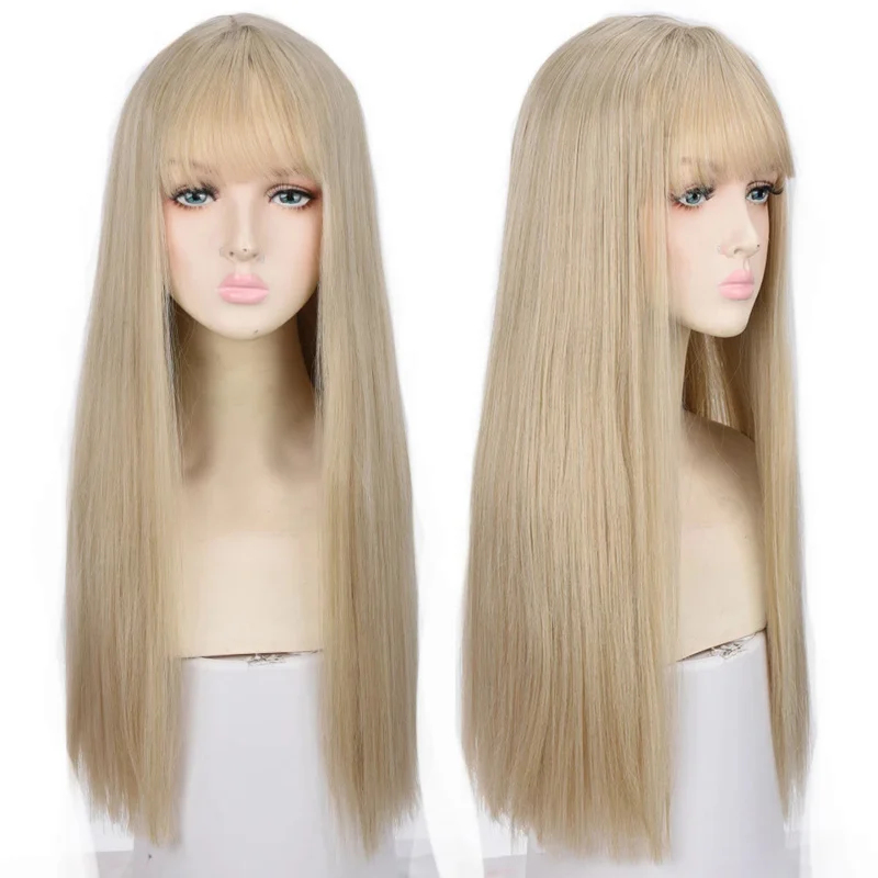 2026 Houyan synthetic long str - Anime Cosplay Girl With Black Hair review and price