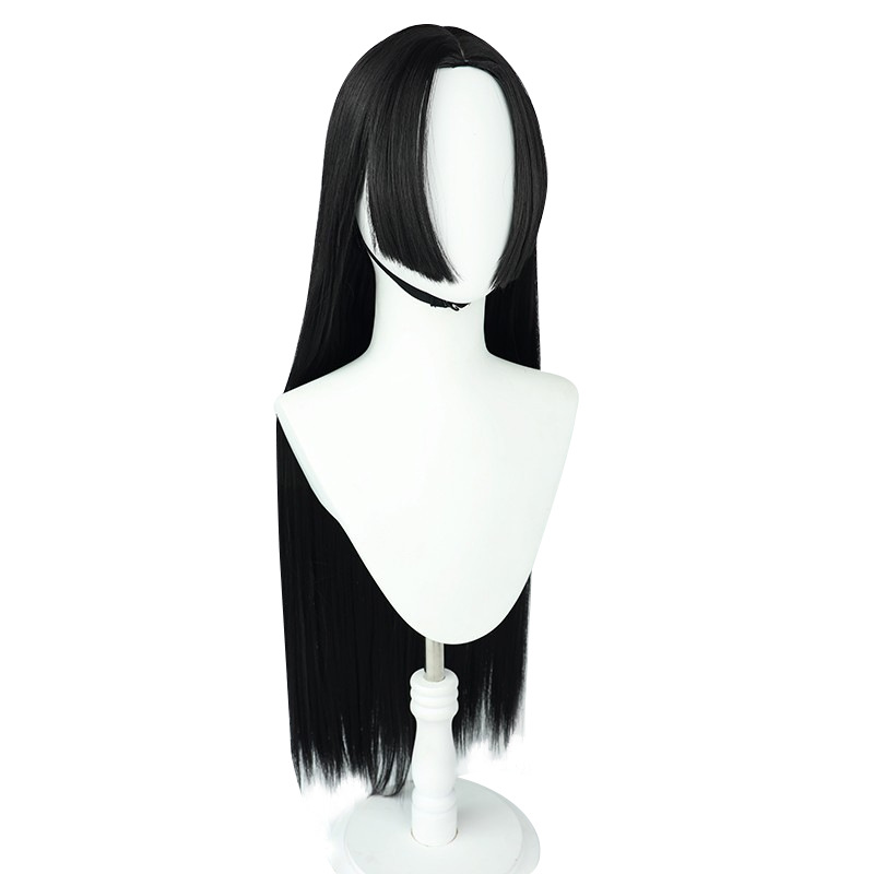 Anime Boa Hancock Cosplay Wig  - Anime Cosplay Girl With Black Hair review and price