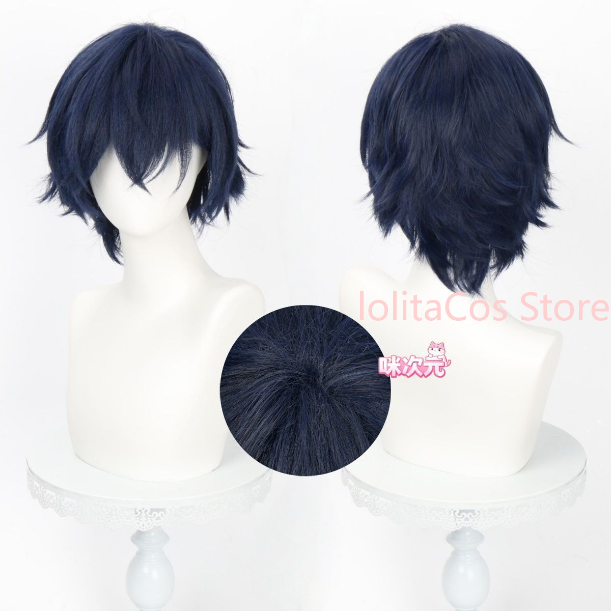 Genshin Impact Valeriy Cosplay - Anime Cosplay Blue Hair review and price