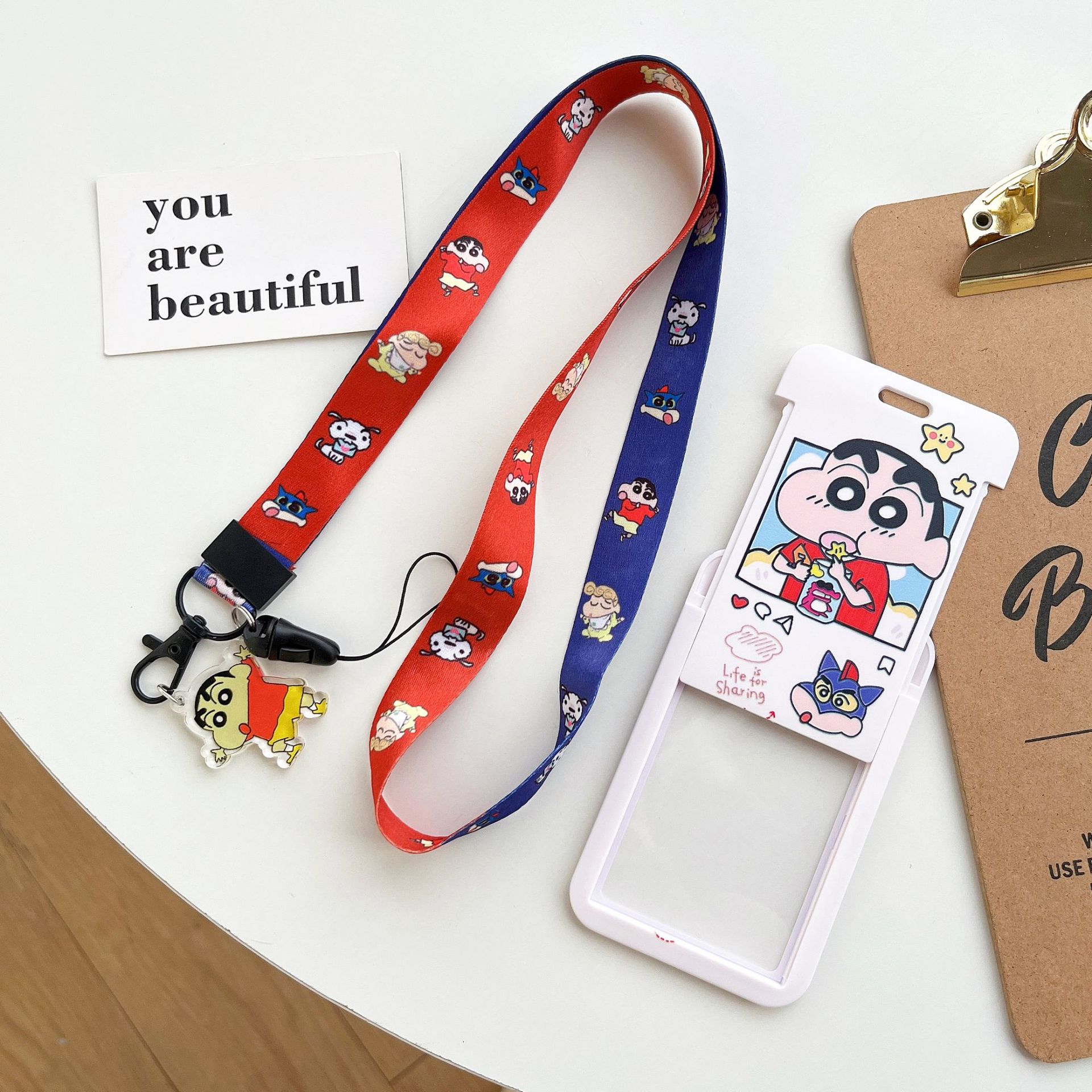Crayon Shin-chan Keychain Anim - Anime Cosplay Couple review and price