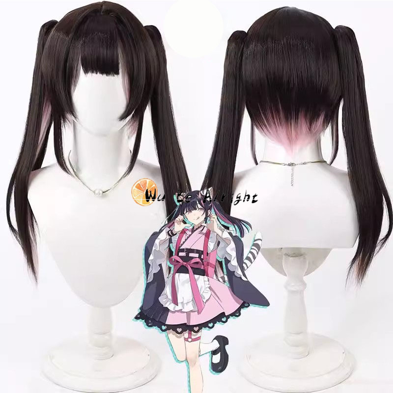 Cosmic Princess Kaguya Noi Kom - Anime Cosplay Girl With Black Hair review and price