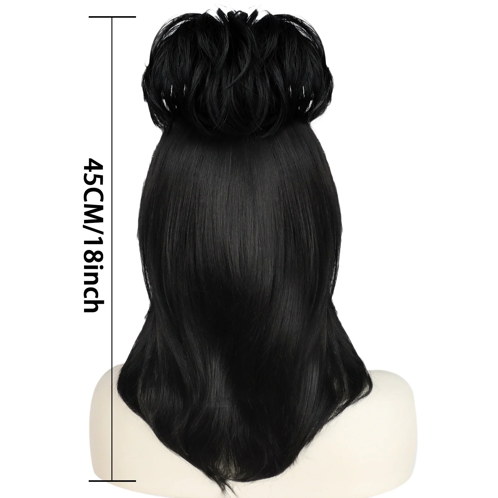 Lydia Deetz Cosplay Wig Bride  - Anime Cosplay Girl With Black Hair review and price