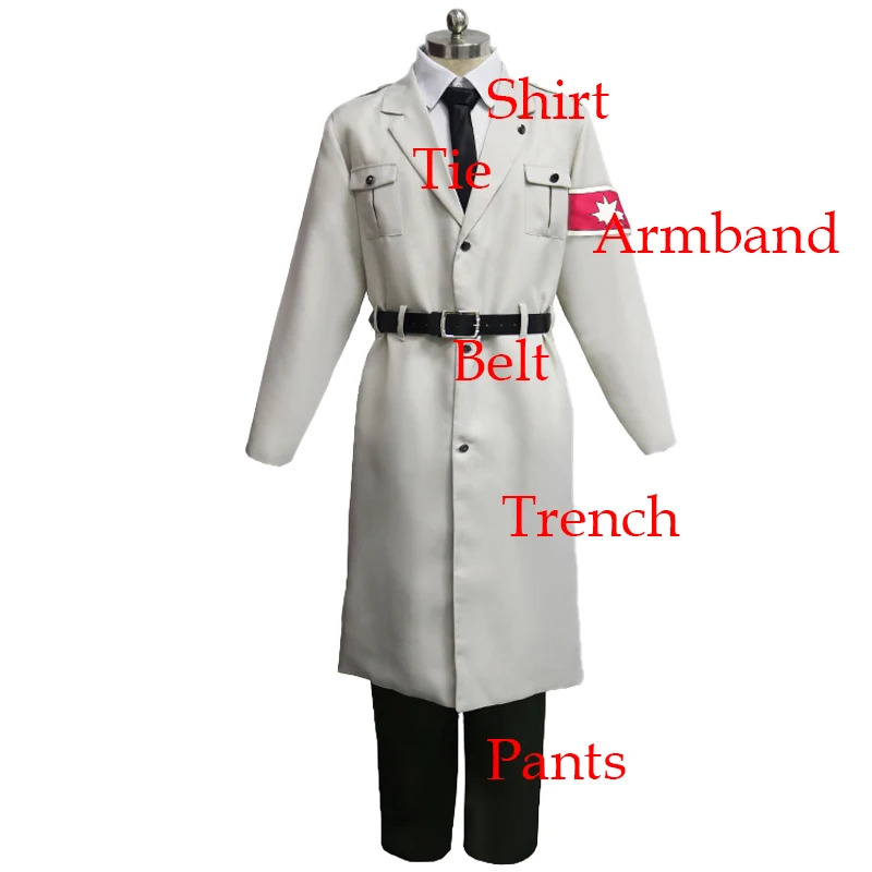 Attack on Titan Marley Militar - Attack Titan Cloak review and price