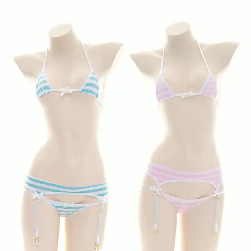 Women Sweet Anime Game Three P - Anime Cosplay Swimsuit review and price